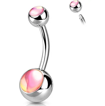 Piercing Šperky4U Piercing do pupíku - banánek - BS0005-P