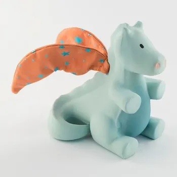 TIKIRI Kousátko Magický drak světle modrý