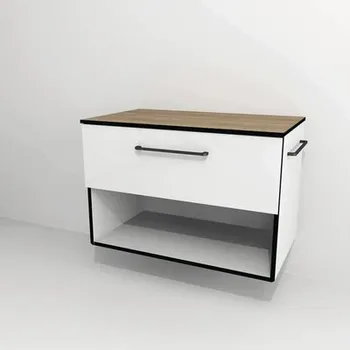 Koupelnový nábytek Koupelnová skříňka pod umyvadlo Devo Sonus 2.0 bílá 77 x 52 x 45 cm SO2-SU1S77x52F01K51