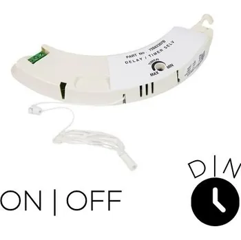 iCON DTS SELV (12 V), časový náběh + doběh + tahový on/off vypínač - ovládací modul k ventilátoru AirFlow iCON 12 V