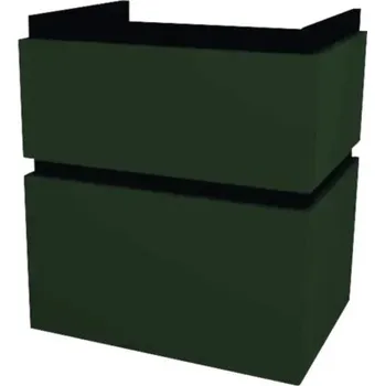 Koupelnový nábytek Koupelnová skříňka pod umyvadlo Devo Viva 2.0 šedý matný 59 x 66 x 44 cm VV2-SU2S59x66-F77