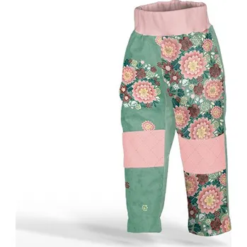 Panel se střihem na softshell kalhoty květiny Lucy 110