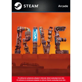 Počítačová hra RIVE: Wreck, Hack, Die, Retry! (PC Steam) PC - Hra ke stažení