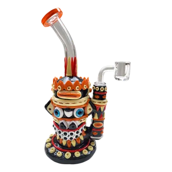 CBD Phoenix Star Glass Phoenix Glass Star - Totem I