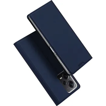 Telefonní příslušenství DUX DUCIS Skin Pro flipové kožené pouzdro pro Xiaomi Redmi Note 12 Pro+ 5G Blue