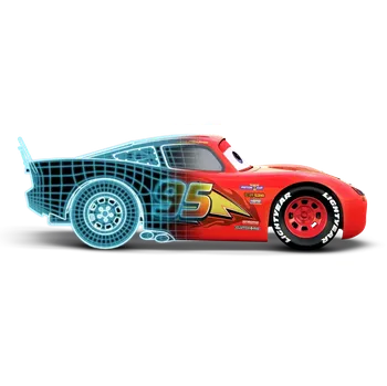 Nášivka NAŽEHLOVAČKA - Blesk McQueen 1