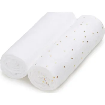 látková plena T-TOMI Mušelínové pleny Sparkle