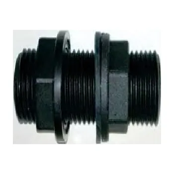 Fitinka Plassim Průchodka k nádrži plastová 6/4x6/4 s těsněním 7955.000G