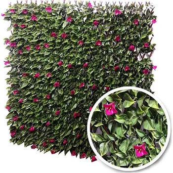 umělý živý plot France Green Umělý živý plot listantý Bougainvillea 1 x 2 m
