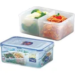 LOCKNLOCK Dóza na potraviny LOCK 2 přihrádky 2300ml