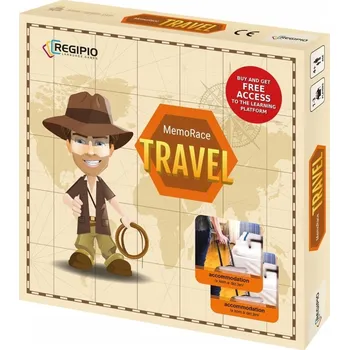 Obraz Cestovní hra MemoRace – pexeso Regipio