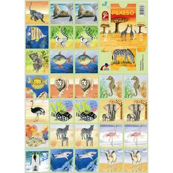 Pexeso Zvířata - pexeso Akim