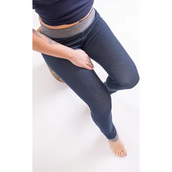 Dámské legíny Kulišárny Dámské zateplené legíny JEANS VELIKOST: XL