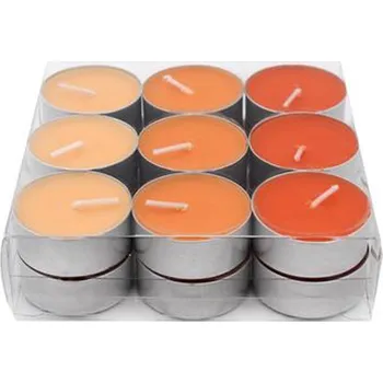 Svíčka Čajová svíčka PROVENCE 18ks pomeranč