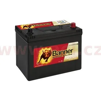 Autobaterie 70Ah baterie, 680A, pravá BANNER Running Bull EFB 260x174x200(222) (pro vozidla Mazda, Mitsubishi, Nissan, Subaru, Toyota)