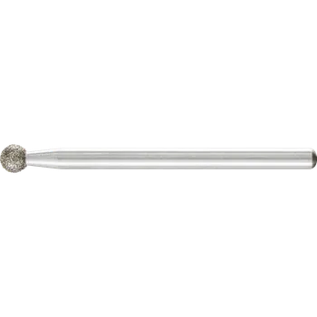 Brusný kotouč Pferd 36204018 | Diamantové kulové brusné tělísko s galvanickým pojivem KU DKU-A 4,0/3, D 181