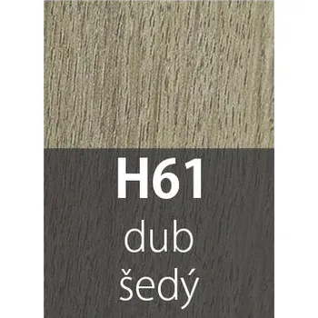 přechodová lišta Přechodový samolepící profil na kabel,1752-H61-100, š. 75 mm, délka 100 cm, dub šedý H61 (Podlahová lišta,Přechodová lišta, přechodový profil, hliníkový přechodový profil, bezbariérový práh, kobercové ukončení, lišta na ukočení podlahové krytiny, ukončova