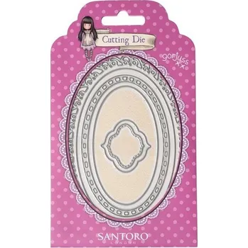 Výtvarná sada Vyřezávací šablony Gorjuss Studio Light (6 ks) – krajkové rámečky