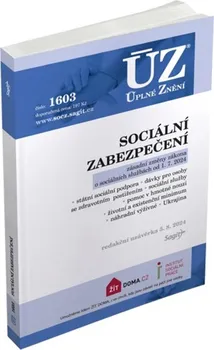 ÚZ 1603: Sociální zabezpečení - Nakladatelství Sagit (2024, brožovaná)