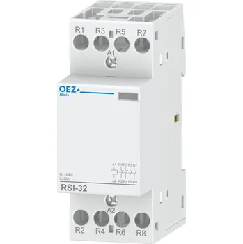 Stykač OEZ RSI-32-04-A230 Instalační stykač 32A 4x rozpínací kontakt