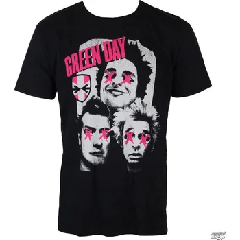 Pánská móda Tričko metal pánské Green Day - Patchwork - ROCK OFF - GDTS14MB - M