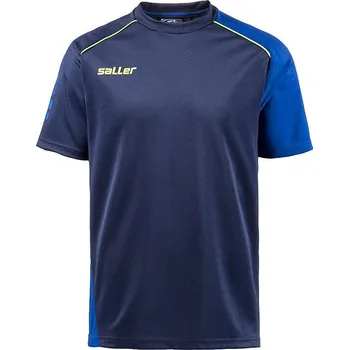 saller sportovní triko MUNDIAL BARVA: 515 tmavě modrá-modrá-neon žlutá, Velikost: M
