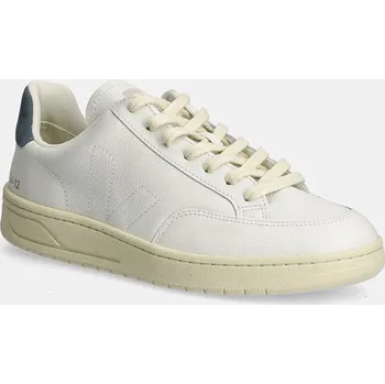 Pánské tenisky Kožené tenisky Veja V-12 Stitch, 44, bílá, 00X