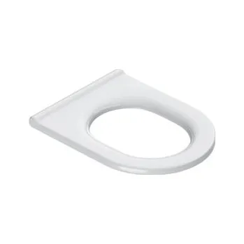 WC sedátko GSI COMMUNITY WC sedátko bez víka, antibakteriální, bílá/chrom