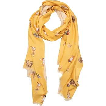 Šátek Šátek Wrendale Designs "Woodlanders" - Lesní zvířata