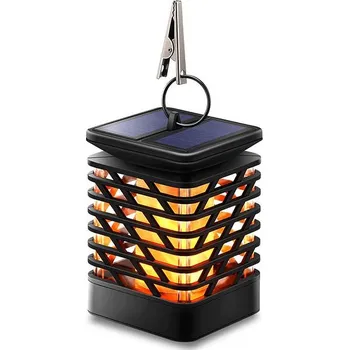 Zahradní dekorace Zahradní solární světlo 12Z (Solární světlo s imitací ohně)