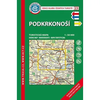 Cestování Podkrkonoší /KČT 23 1:50T Turistická mapa
