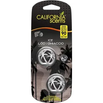 Vůně do auta California Scents Mini Diffuser Ice 2 x 3 ml