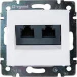 Legrand 774239 VALENA bílá zás. 2xrj45 utp cat5e