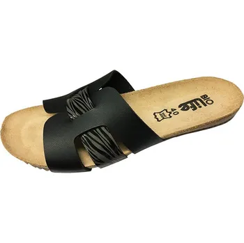 Dámská zdravotní obuv Dámské pantofle BIOLife Malaga 2268/777, černé 36