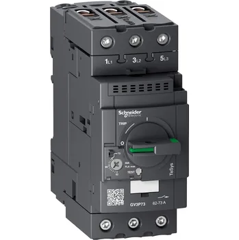 Jistič Schneider Electric GV3P73 Motorový jistič termo-magnetický 62-73A
