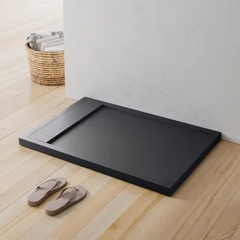 Sprchová vanička Ronal Bathrooms (Sanswiss) Čtvercová sprchová vanička Ronal Rug z Plylite 800 x 800 x 45mm, bílá