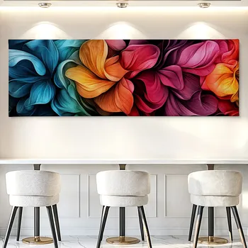 Obraz Obraz na plátně - Teorie barevných listů FeelHappy.cz Velikost obrazu (šířka x výška): 150 x 50 cm