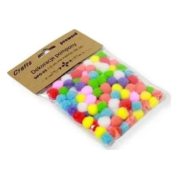 Set školních potřeb Dekoracje pompony 1,5cm mix kolorów100szt