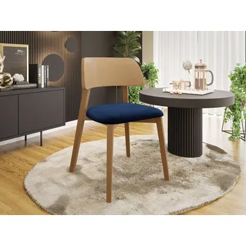 Jídelní židle Jídelní židle Azunax, Potah: Magic Velvet 2216, Barva dřeva: přírodní MIRJAN 5903211334597