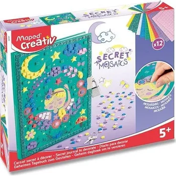 Výtvarná sada Sada Maped Creativ Secret Mosaics Secret diary - tajný deníček