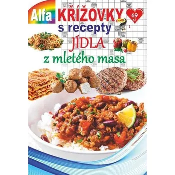 Kniha Křížovky s recepty 1/2022 - Jídla z mletéh masa