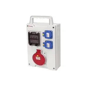 Rozvaděč Famatel eb185-6kA - EB 200010.0 /4M Zás.skříň easyBox IP44 jištěná bez chrániče, přenosná