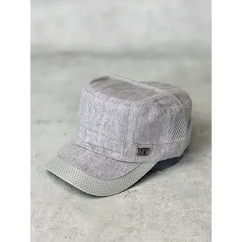 Čepice Pánská kšiltovka 9-28 ve světle šedé barvě, VELIKOST UNI