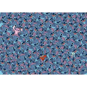 Puzzle Puzzle 1000 dílků DISNEY Stitch Challenge RAVENSBURGER