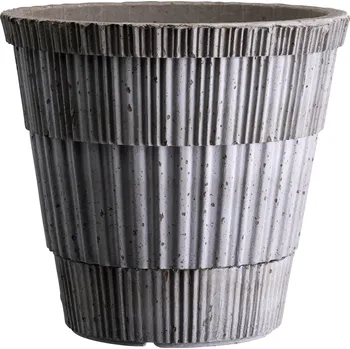 Květináč Bergs Potter, Malý květináč Atlas 14 cm šedý - Formadore