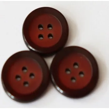 Knoflík Knoflík vínový pánský malý 10002/28 - Vínová, 18 mm