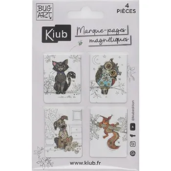 Záložka Záložka magnetická 4 ks MPM21U01 BUG ART