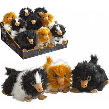 plyšák Fantastická zvířata plyšák Mini hrabák - černobílý 15 cm