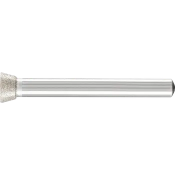 Brusný kotouč Pferd 36461010 | Diamantové hrcové brusné tělísko s galvanickým pojivem KT DKT 10,0-30°/6, D 126