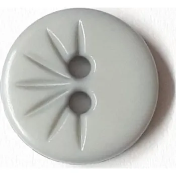 Knoflík Knoflík dámský DILL 212800 halenkový 13 mm - Sv.šedá, 13 mm